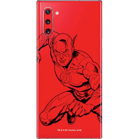 DC Comics The Flash Comic Pop Galaxy Note 10 Skin